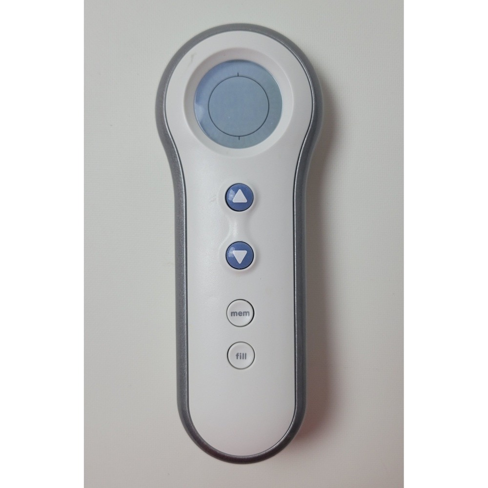 Sleep Number Bed Remote Control LPM-300G Wireless Firmness Controller White Gray